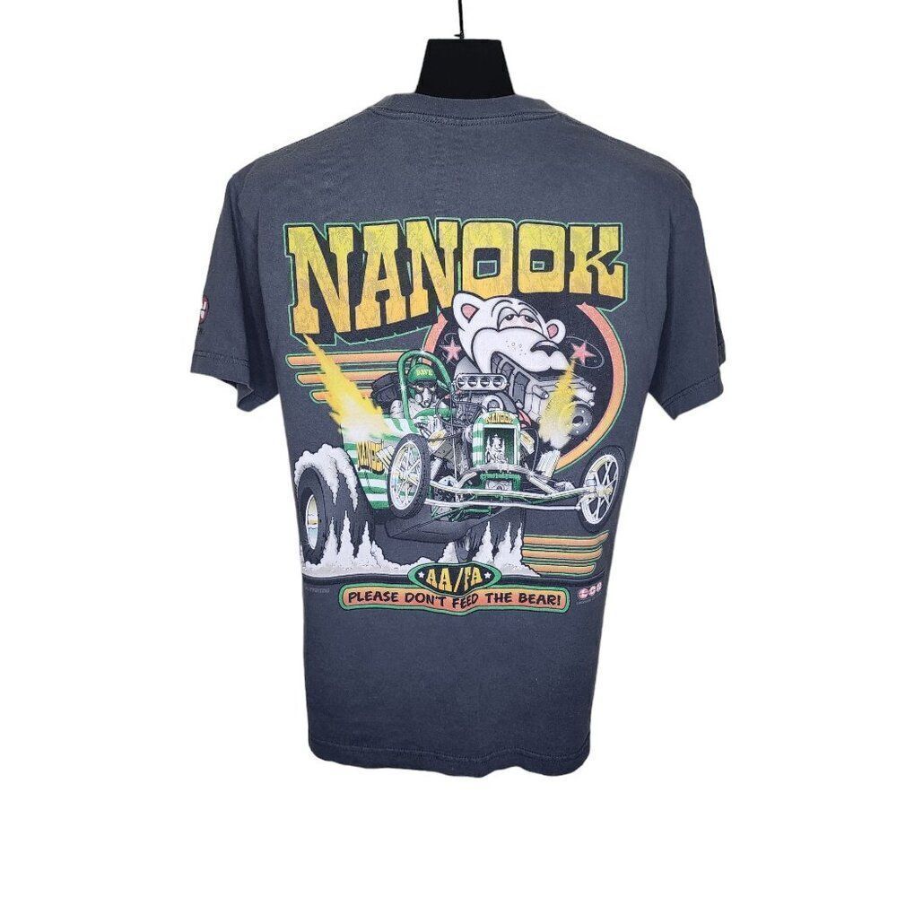 Legends of Nitro Nanook Car Racing T-shirt Mens Size M Gray